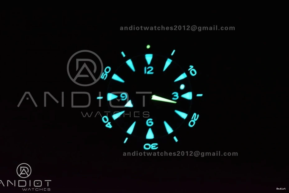 VSF Edition Bracelet A8912 1:1 On 300 SS Clone Seamaster Blue Best Heritage Super Dial 1226